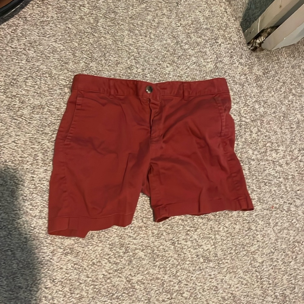 Maroon LLBean shorts